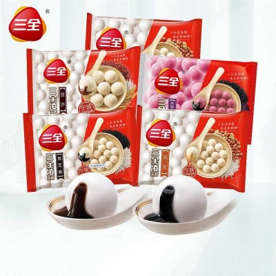 455g三全黑芝麻汤圆