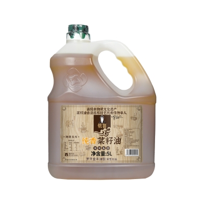 5L依鲁非转基因纯香菜籽油