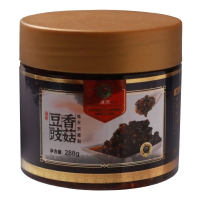 滇杰香辣香菇豆豉288g