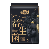 自由点卫生巾益生菌旗舰款夜用290mm7片/包